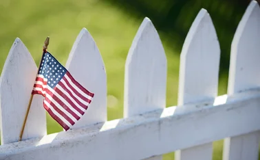 US white picket fence 