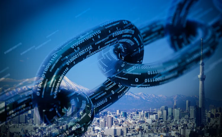 Tokyo - blockchain - Getty - montage.jpg 