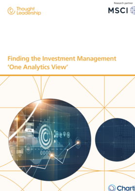 Finding the investment management  ‘one analytics view’