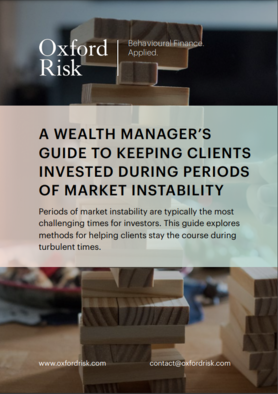 A wealth manager's guide to keeping clients invested during periods of market instability